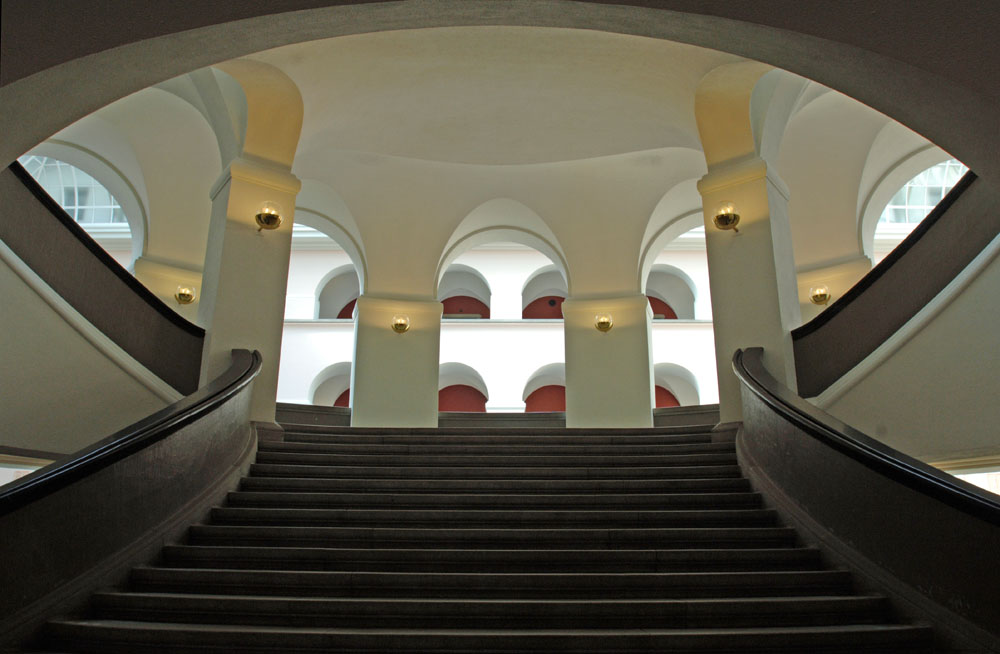 Treppenaufgang, KOL Rämistrasse 71 (Hauptgebäude UZH)